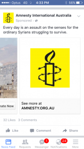 Amnesty International Carousel Logo