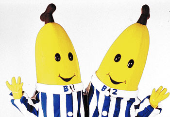 Bananas in Pyjamas are the number one Australian facebook fan page by likes