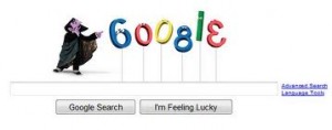 Google homepage tribute to Sesame Street