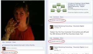 Does Facebook's Newsfeed algorithm promote Page posts without links in them more than those with links
