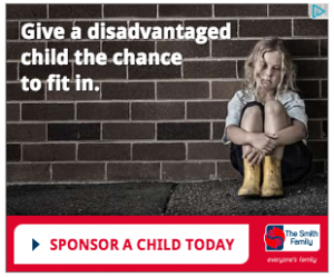 Smith Family Child Sponsorship - Remarketing Ad
